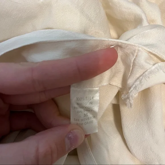 Victorias Secret Gold Label 100% Silk Midi Slip Dress - Picture 7 of 7